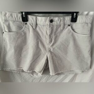 CARVE Gray Corduroy Raw Edge OAHU Shorts Sz 12